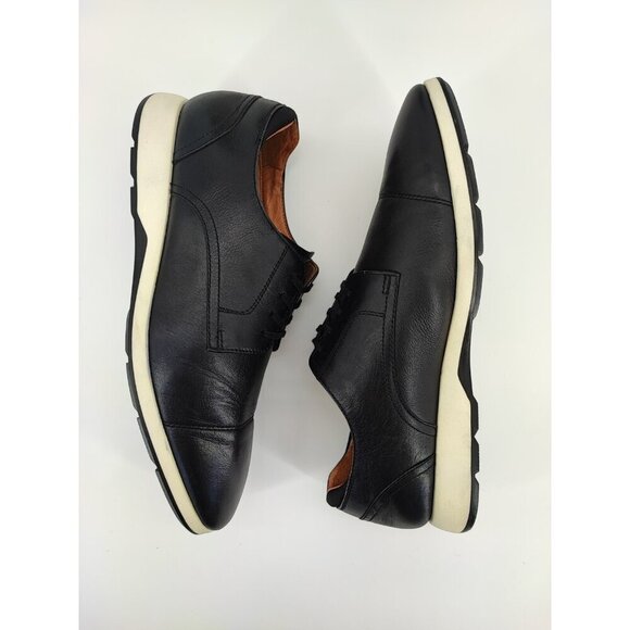 Florsheim Men\'s Transit Black Cap Toe Leather Oxfords Size 12W US main image 6